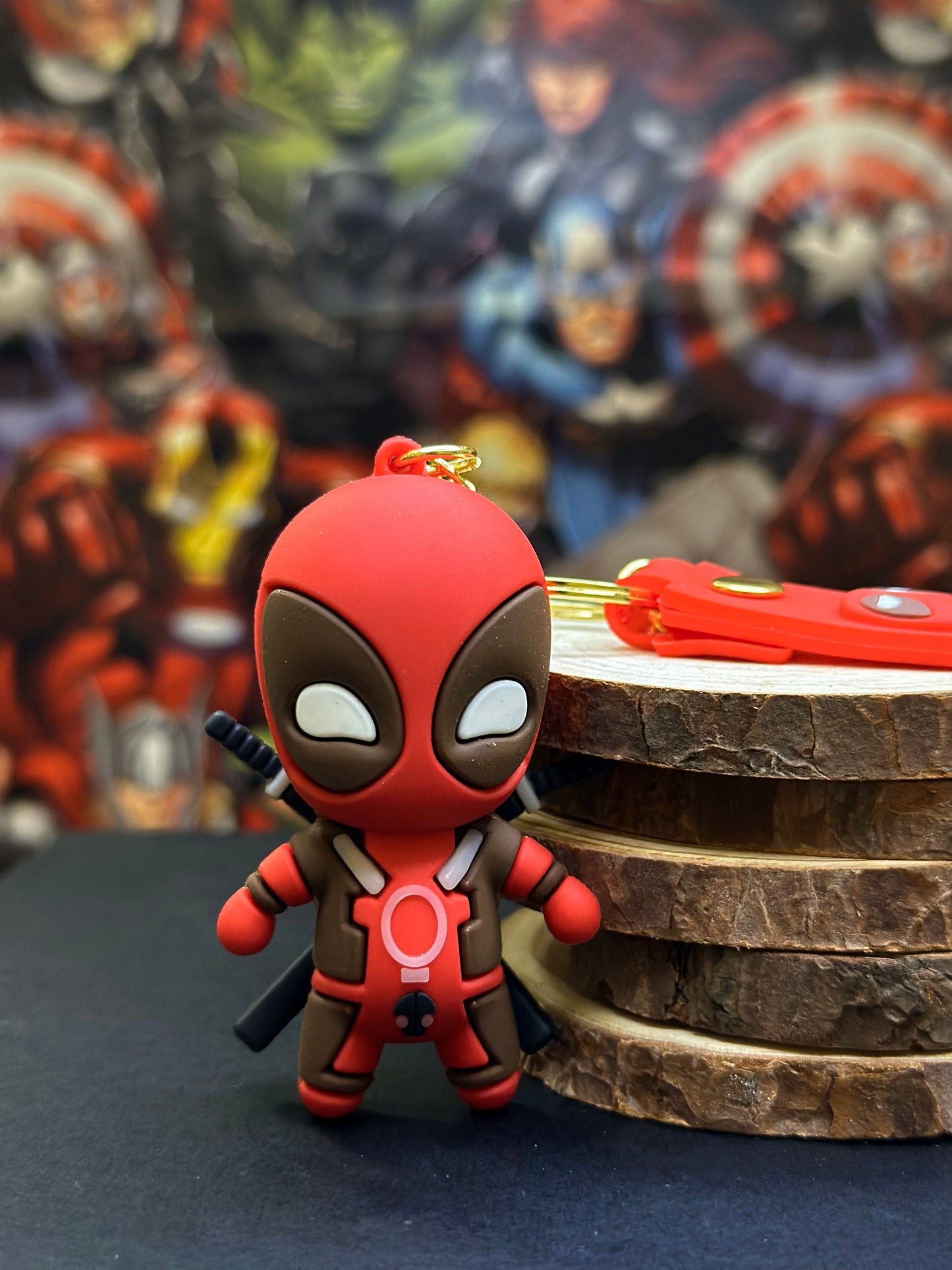 Premium Superhero Rubber Keychain β Perfect Gift for Your Boyfriend!