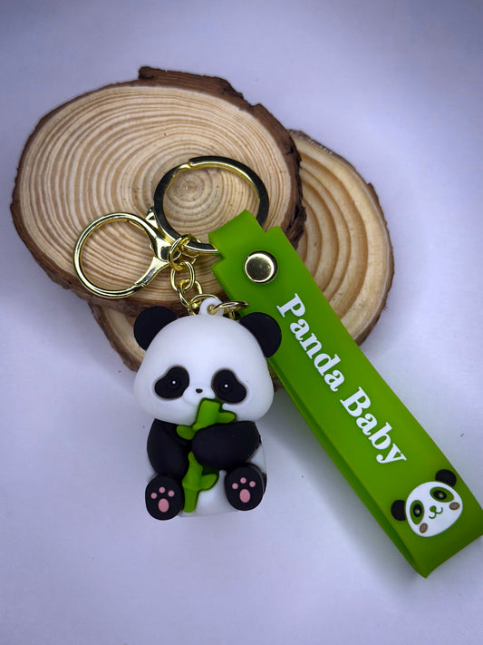 🐼 Cute Panda Keychain – Adorable Design | Premium Quality